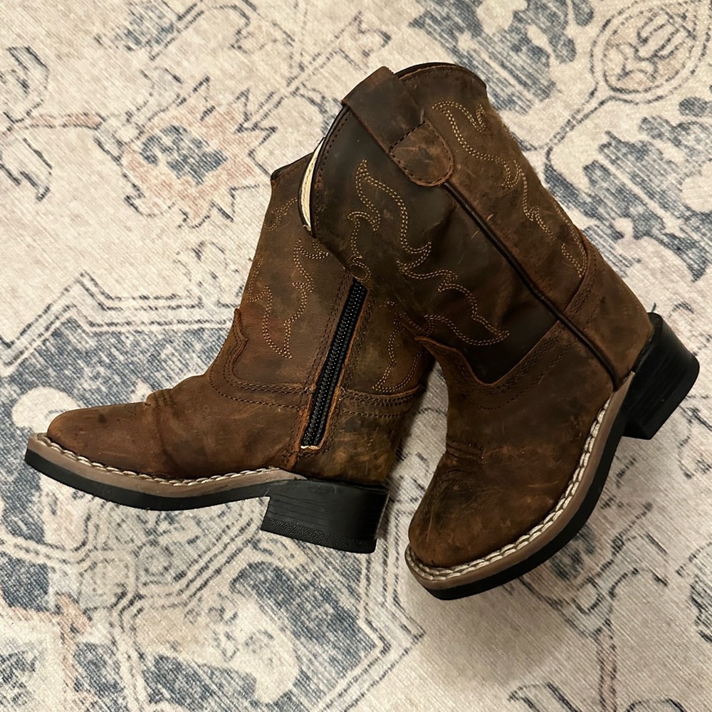Old West toddler cowboy boots 4C